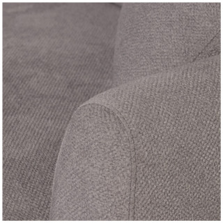 Salon d'anlge droit convertible Whisper gris clair