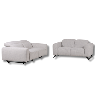 Salon 3 + 2 places KM.6055 gris clair