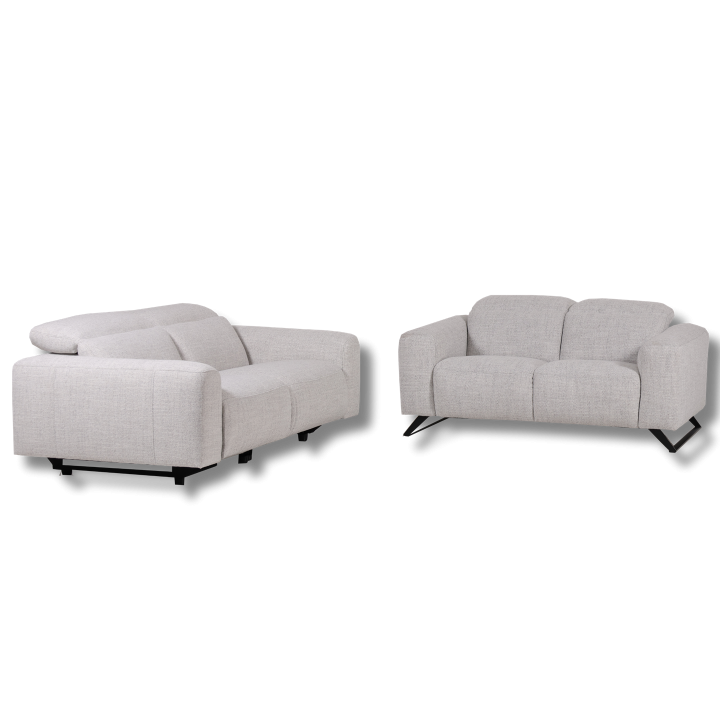Salon 3 + 2 places KM.6055 gris clair