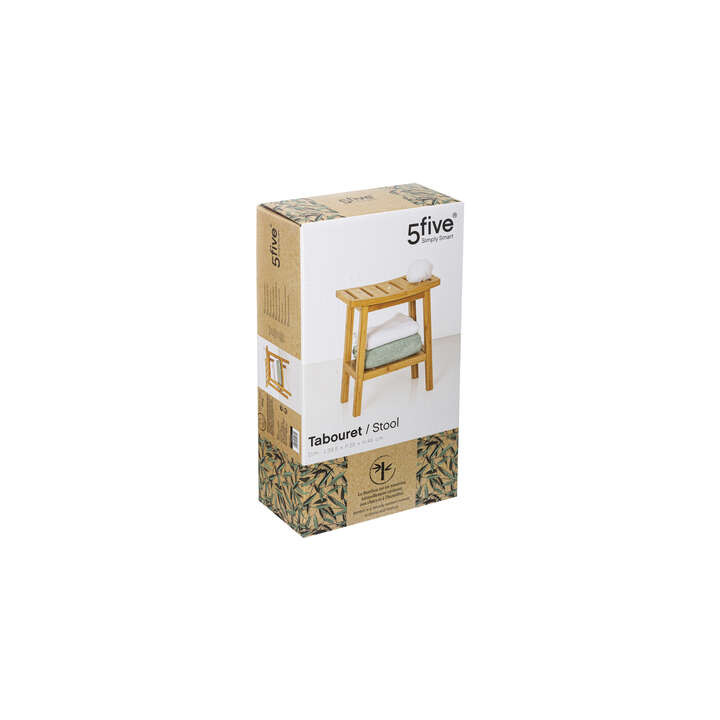Tabouret Bambou naturel - 174605