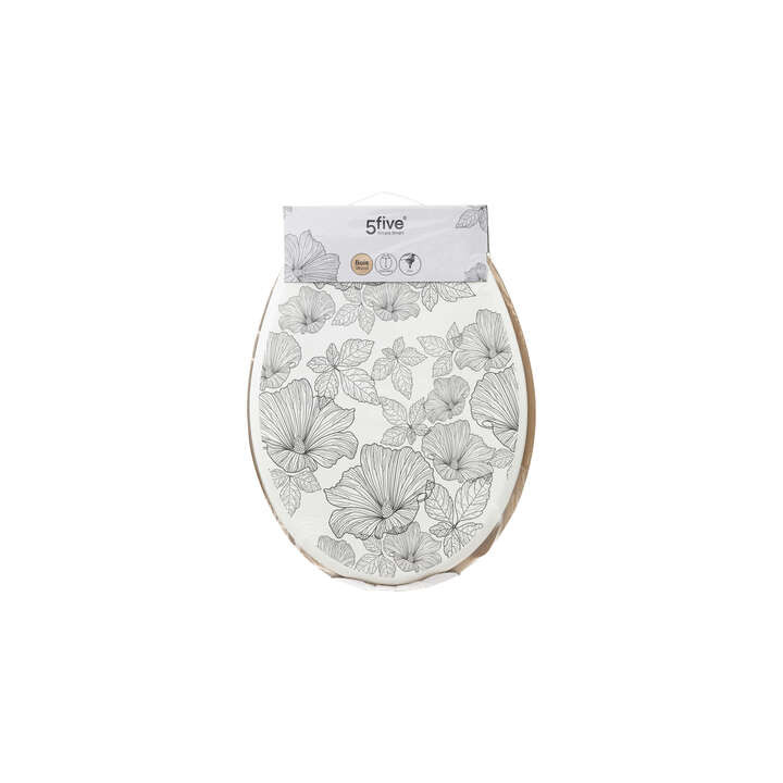 Abattant WC blackflora