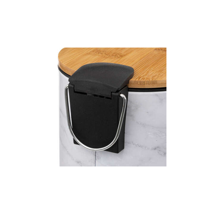Poubelle Lea blanc 174995