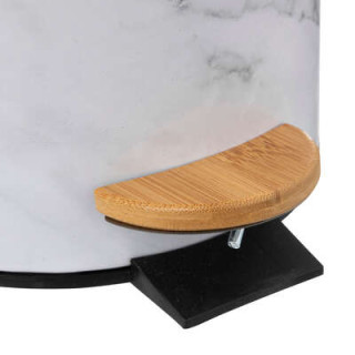 Poubelle Lea blanc 174995