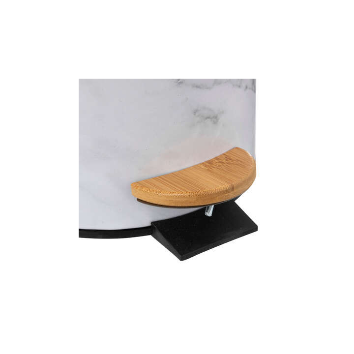 Poubelle Lea blanc 174995