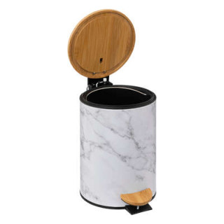 Poubelle Lea blanc 174995