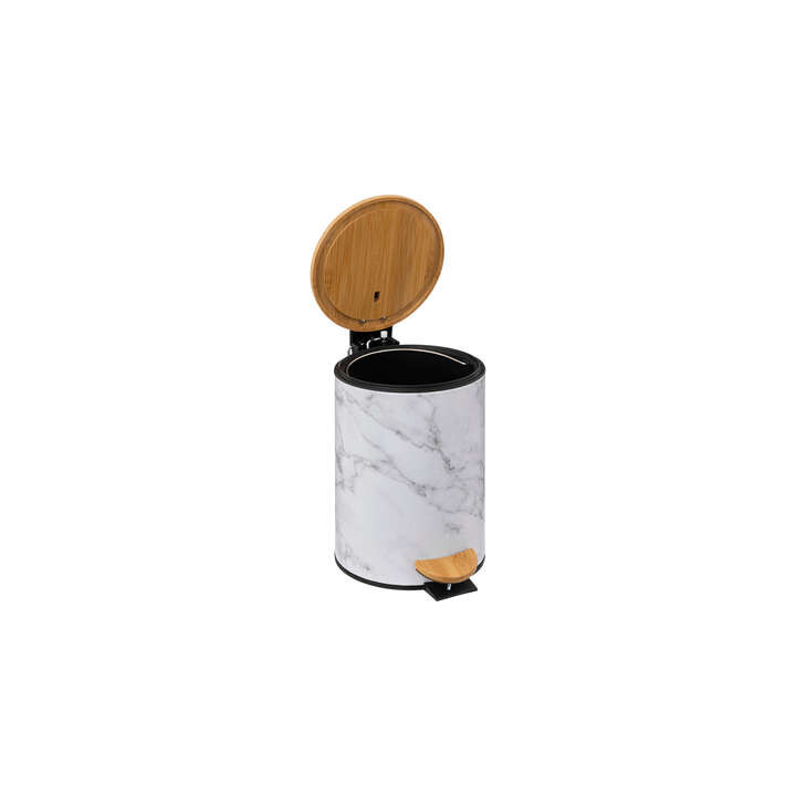Poubelle Lea blanc 174995