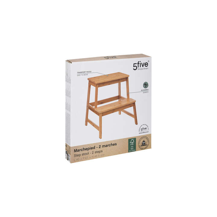 Marche pied - Bambou 2 marches 164582