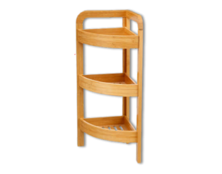 Etagère d'angle M bambou