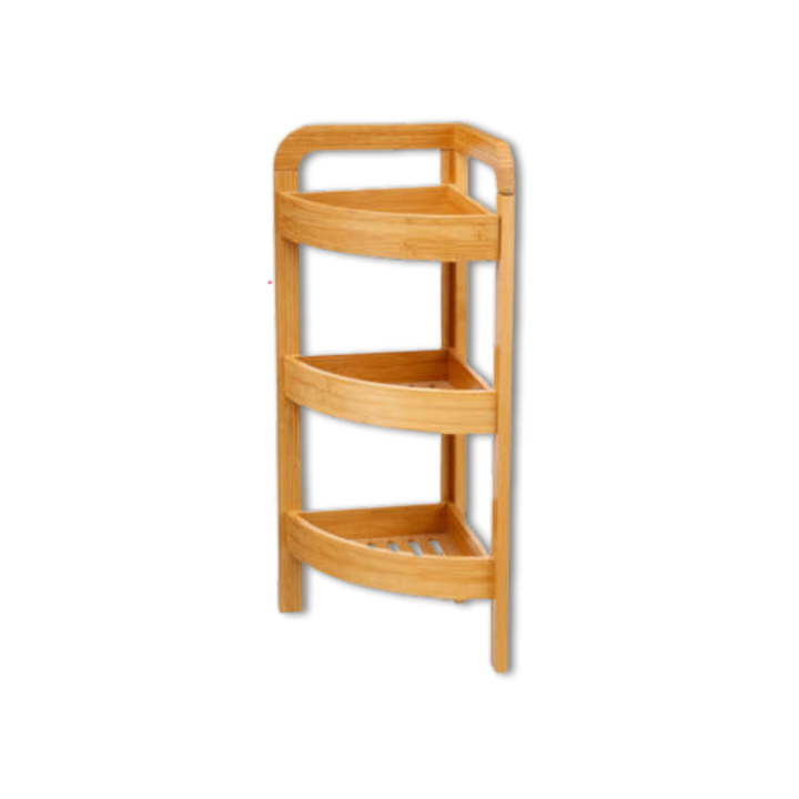 Etagère d'angle M bambou