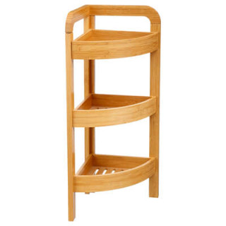 Etagère d'angle M bambou