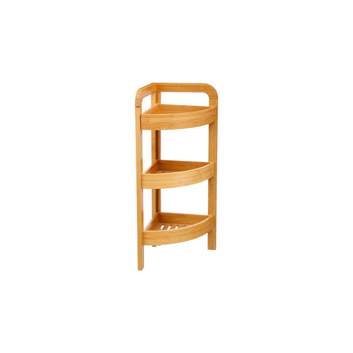 Etagère d'angle M bambou
