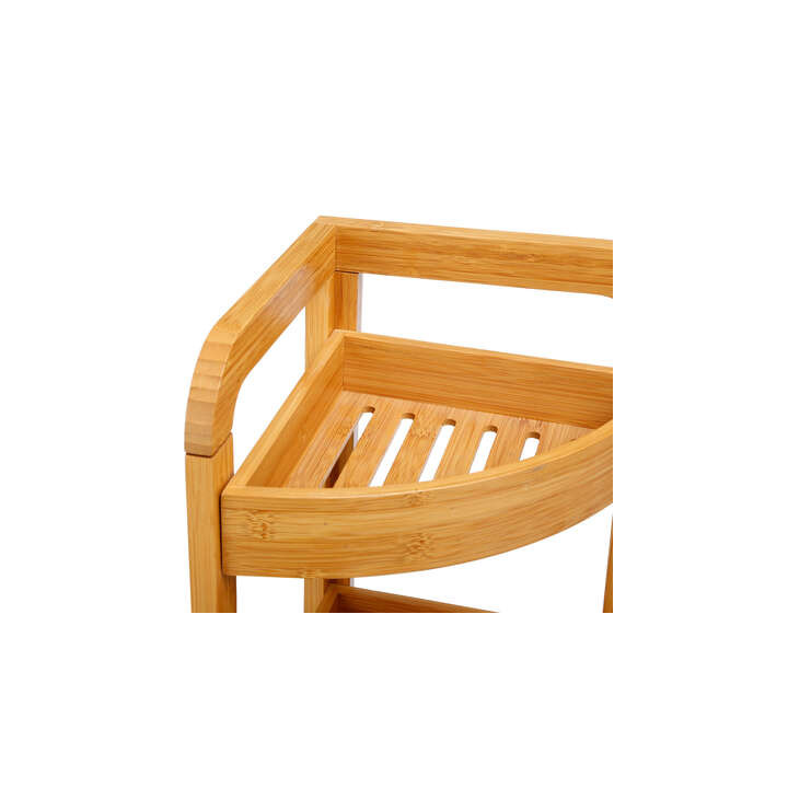 Etagère d'angle M bambou