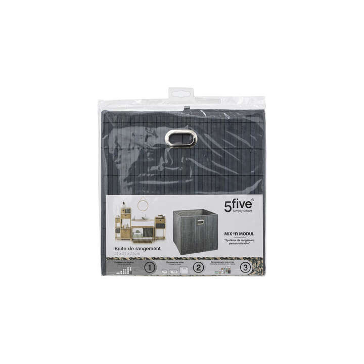 Boite latte 155967B bambou