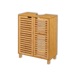 Meuble sous lavabo Sicela bambou