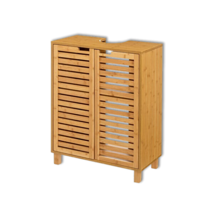 Meuble sous lavabo Sicela bambou