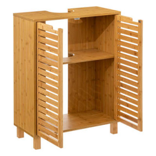 Meuble sous lavabo Sicela bambou