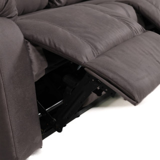 Salon 3 + 2 places Chicago marron