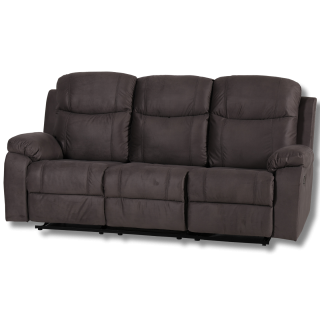 Salon 3 + 2 places Chicago marron