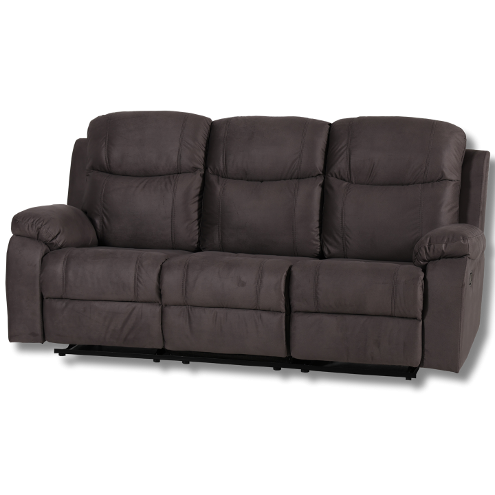 Salon 3 + 2 places Chicago marron