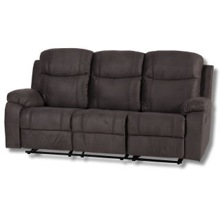 Salon 3 + 2 places Chicago marron
