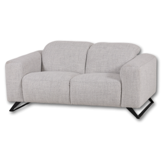 Canapé 2 place KM-6055 Gris clair