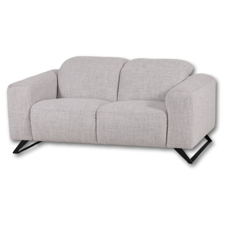 Canapé 2 place KM-6055 Gris clair