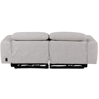 Canapé 2 place KM-6055 Gris clair