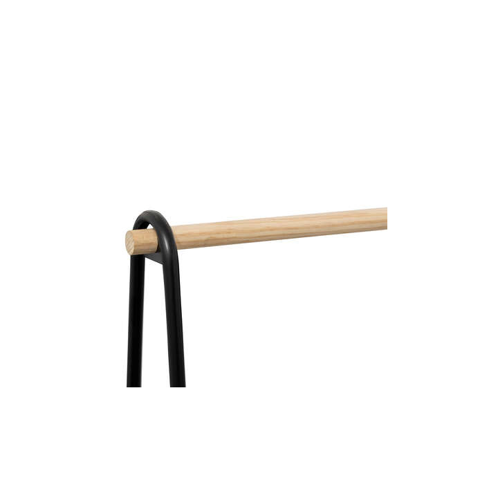 Portant Jano bois/noir