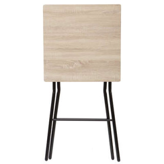 Table bar pliante 60 x 60 cm effet bois 164714