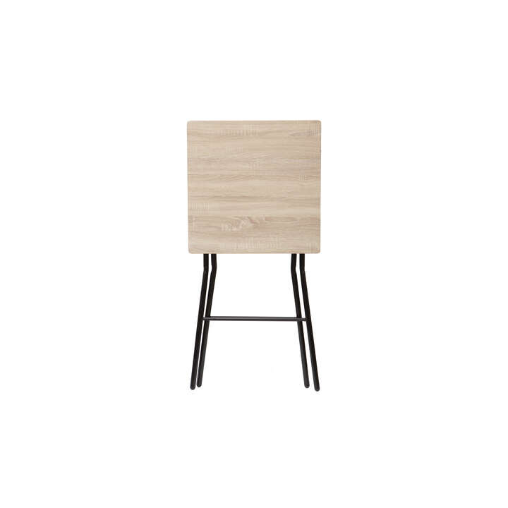 Table bar pliante 60 x 60 cm effet bois 164714