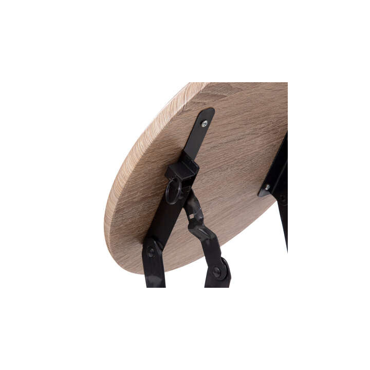 Tabouret pliant effet bois 164661