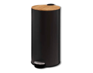 Poubelle Modern 30L noir