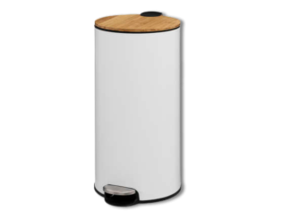 Poubelle Modern 30L blanc