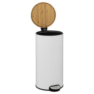 Poubelle Modern 30L blanc