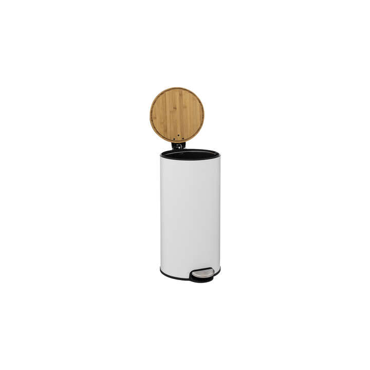 Poubelle Modern 30L blanc
