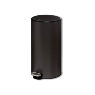 Poubelle Delta 30L gris charbon