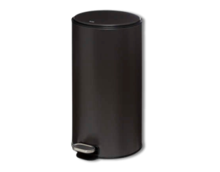Poubelle Delta 30L gris charbon