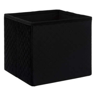 Pouf pliant 167845I noir