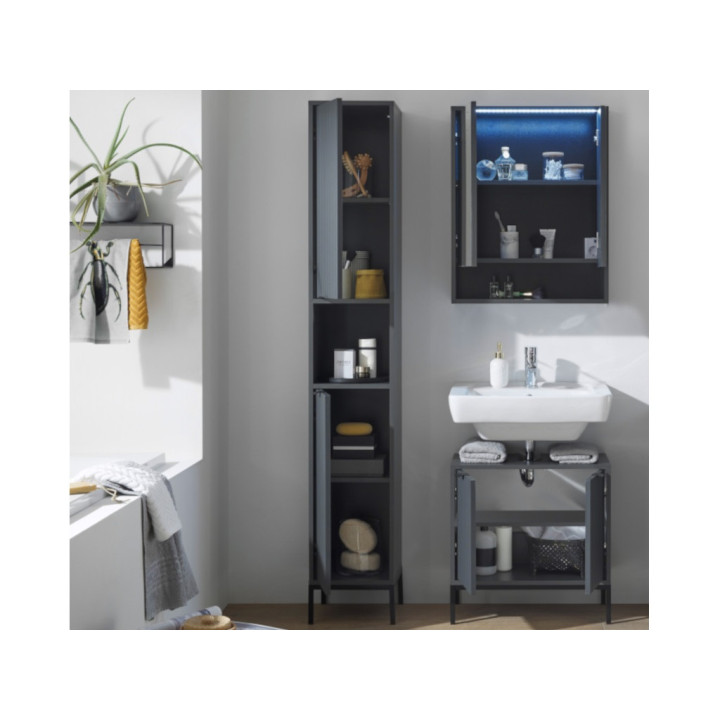 Salle de bain Lucera gris