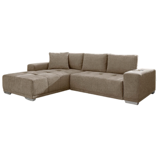 Salon convertible Luciano marron clair