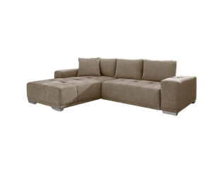 Salon convertible Luciano marron clair