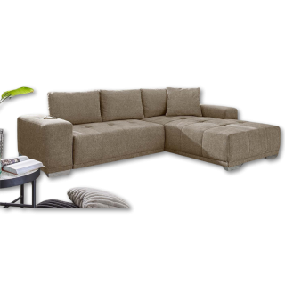 Salon convertible Luciano marron clair