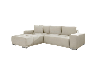 Salon convertible Luciano marron/beige