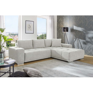 Salon convertible Luciano gris clair