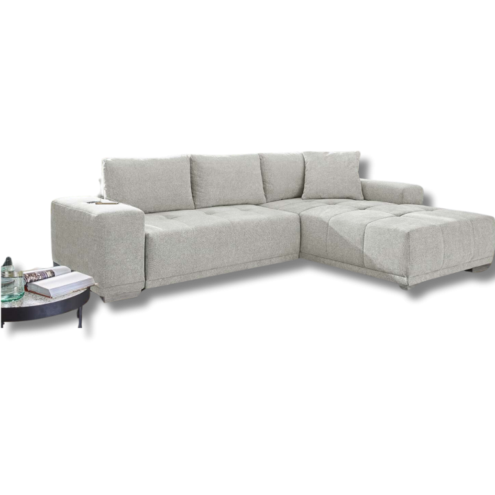 Salon convertible Luciano gris clair