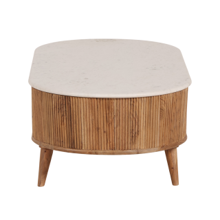 Table basse Olive marbre