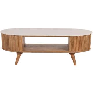 Table basse Olive marbre