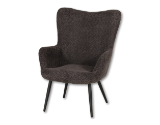 Fauteuil Biblo gris foncé
