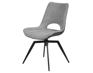 Chaise Rotatif ST2311 - Tissu Gris clair