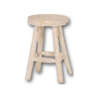 KANSAS WHITE WASH - Tabouret 134780